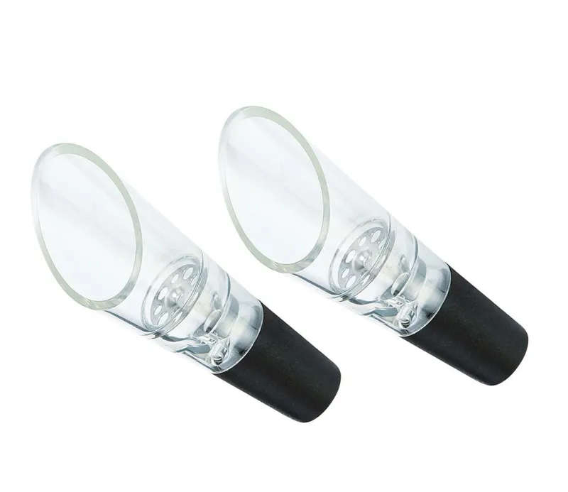 Cilio Barzubehör>Weinausgießer 2Er Set Schwarz