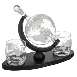 Ladelle Barzubehör>Weltkugel Whisky Set "Preston"
