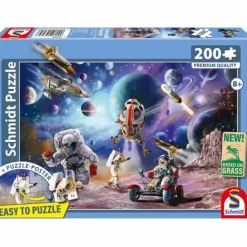 Schmidt Spiele Kinderpuzzle>Weltraummission 200 Teile
