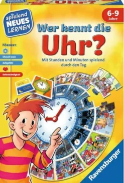 Ravensburger Lernspiele>Wer kennt die Uhr? Neuauflage