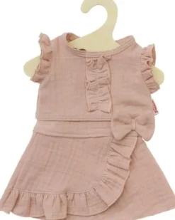 Heless GmbH Puppenzubehör>Wickelrock mit Rüschen-Top aus 100 % Bio-Baumwolle