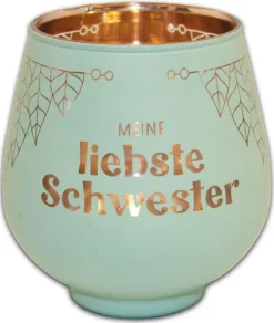 Blechwaren Fabrik Kerzen, Leuchter Und Zubehör>Windlicht Liebste Schwester Kult