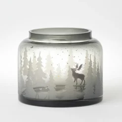 Räder Vasen>Wintervase „Waldlandschaft" D.19cm, H.15,5cm