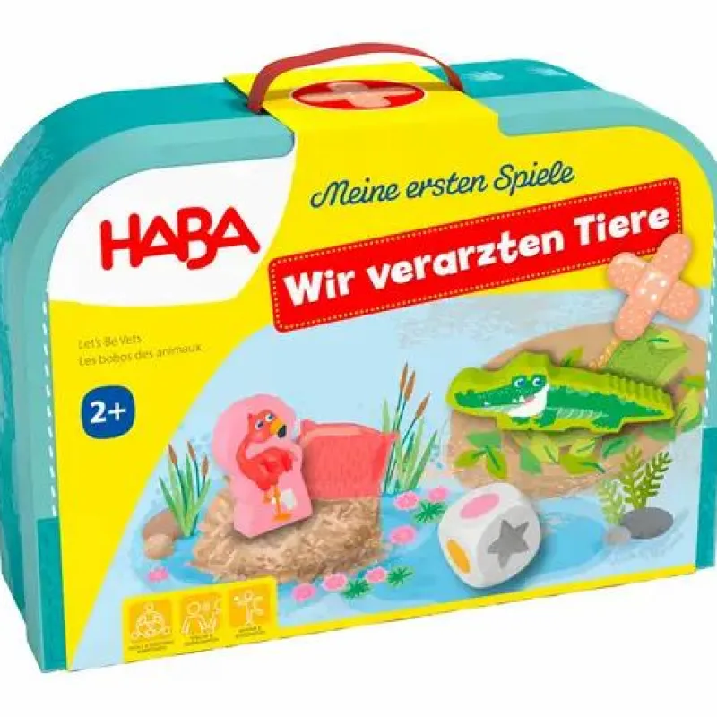 Haba Kinderspiele>Wir verarzten Tiere