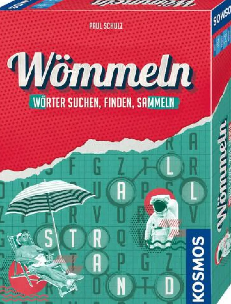 Kosmos Familien- Und Gesellschaftsspiele>Wömmeln - Wörter suchen, finden, sammeln