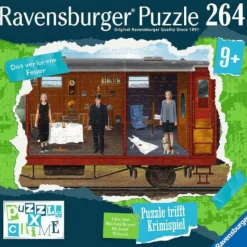 Ravensburger Kinderpuzzle>X Crime Kids: Das verlorene Feuer - Puzzle 264Teil
