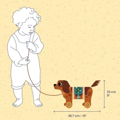 Djeco Spielen>Ziehtier: Nico