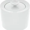 Meissener Porzellan Weiß>Zuckerdose Royal Blossom Form No. 41 Weiss