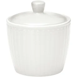 Greengate Weiß>Zuckerdose white Alice