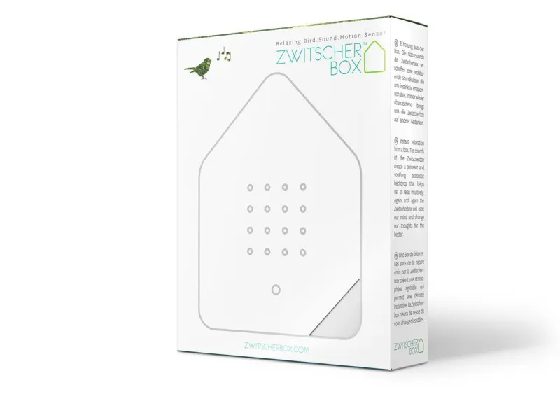 Relaxound Wand- Und Fensterdekoration>Zwitscherbox Classic weiß